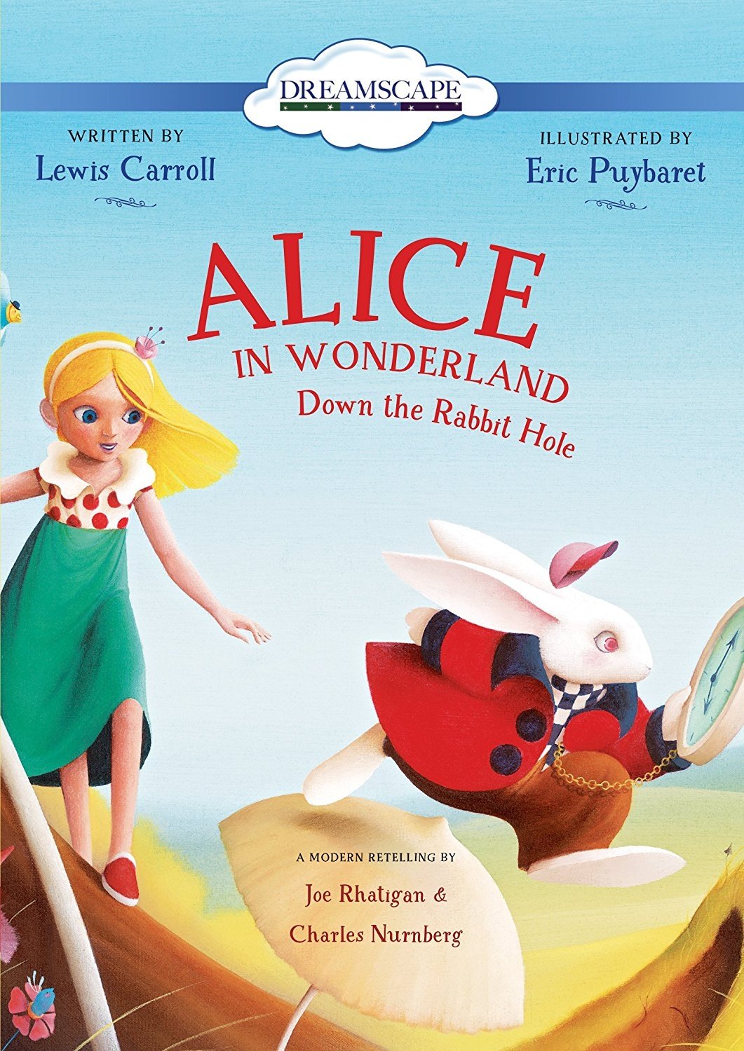 Постер Alice in Wonderland Down the Rabbit Hole